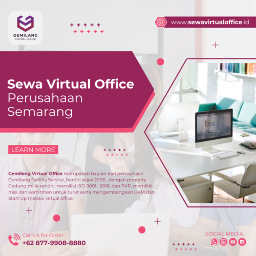 Sewa virtual office perusahaan Semarang